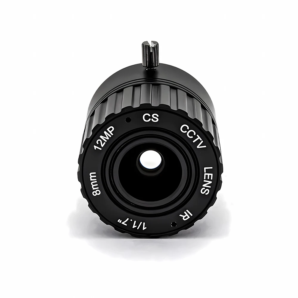WGWK 12MP 8mm Lens Fixed CS Lens 1/1.7 Inch Aperture For 4K IP CCTV Box F1.8 Image Format HD Camera Surveillance Security Webcam