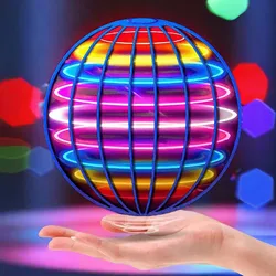 Flying Ball Boomerang Flyorb Magic With LED Lights Drone Ball Fly Nova Orb Flying Spinner Fidget Toys Children Christmas Gifts