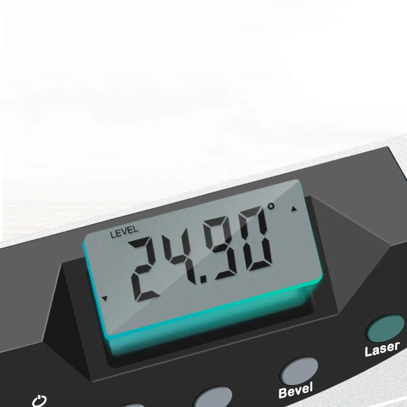 150mm 200mm Laser Digital Level LCD display digital protractor with Laser Beam Red Laser Level Laser Horizontal 0-200mm