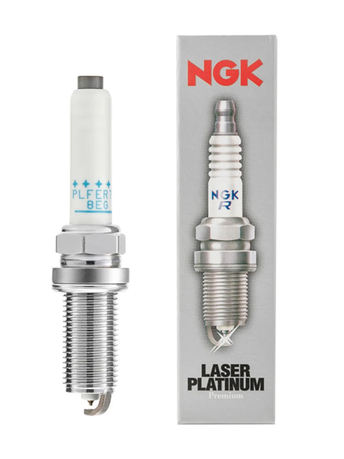 NGK PLFER7A8EG 94833 Dual Laser Platinum Spark Plug For VW Beetle Golf R Tiguan AUDI SKODA 2.0T 06K905601E 06K905611C 1PCS