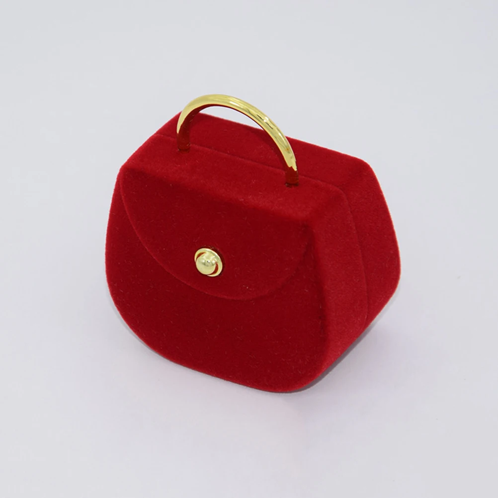 

3 Pcs Flannel Jewelry Box Travel Storage ganizer for Necklace Bracelet Earrings Ring Gift Jewelry Display Case