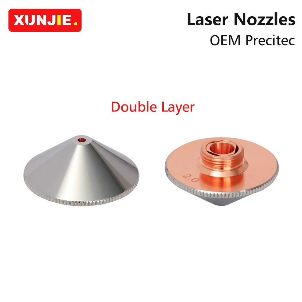 Laser Nozzle Dia.28mm M11 For Precitec WSX Single Double Layer Caliber 0.8-5.0mm for Precitec WSX HSG Fiber Laser Cutting Head