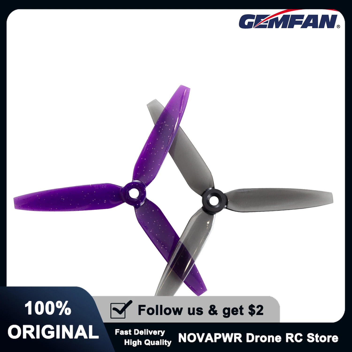 

GEMFAN 513D Master Propeller 5inch FPV Drone Racing Prop for Quadcopter Freestyle 3D Flying