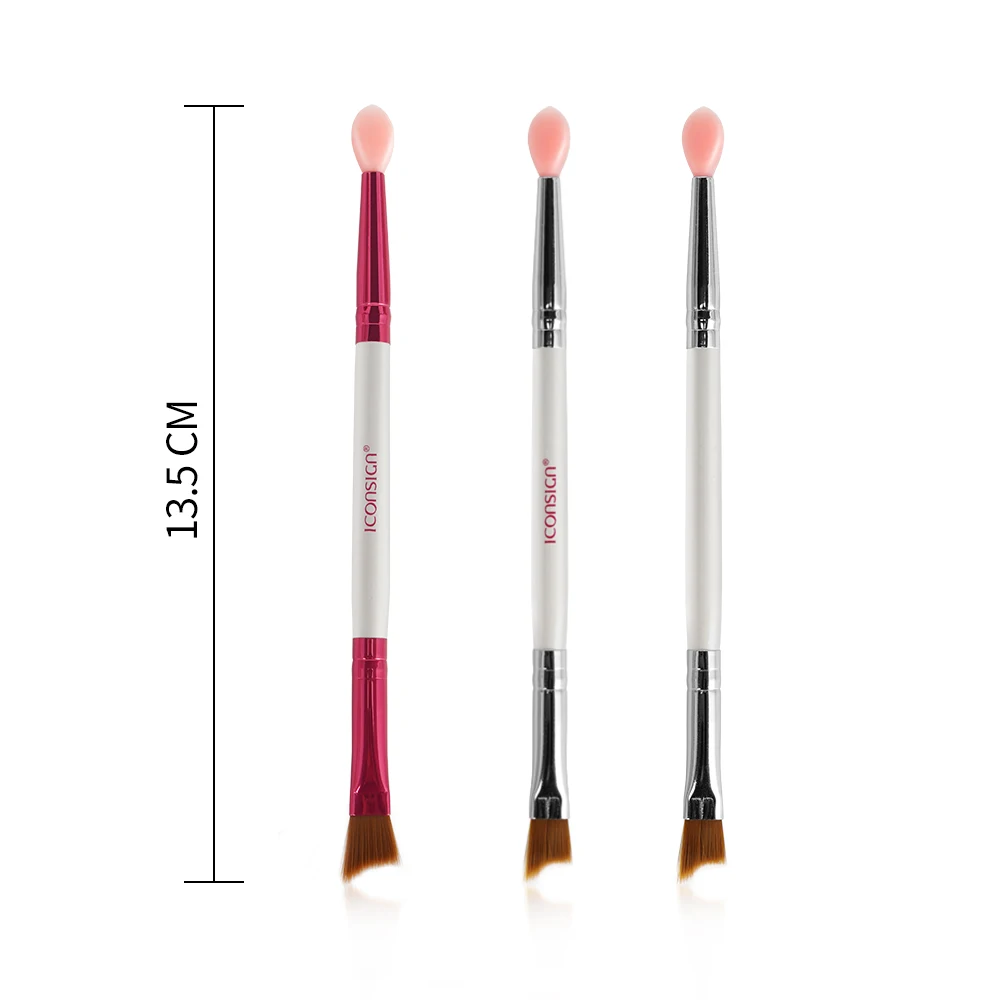 Double Headed Lash Brow Lift Brush Professional Safe Silicone High Quality Cotton Material Eye Shadow Brush Health Makeup Brushe