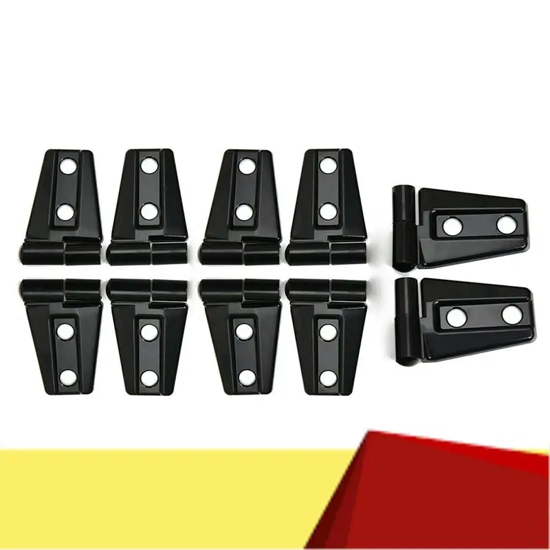 

10Pcs/Lot Car Hood & Door Hinge Cover For Jeep Wrangler Jk Jku 2007-2017-M53K