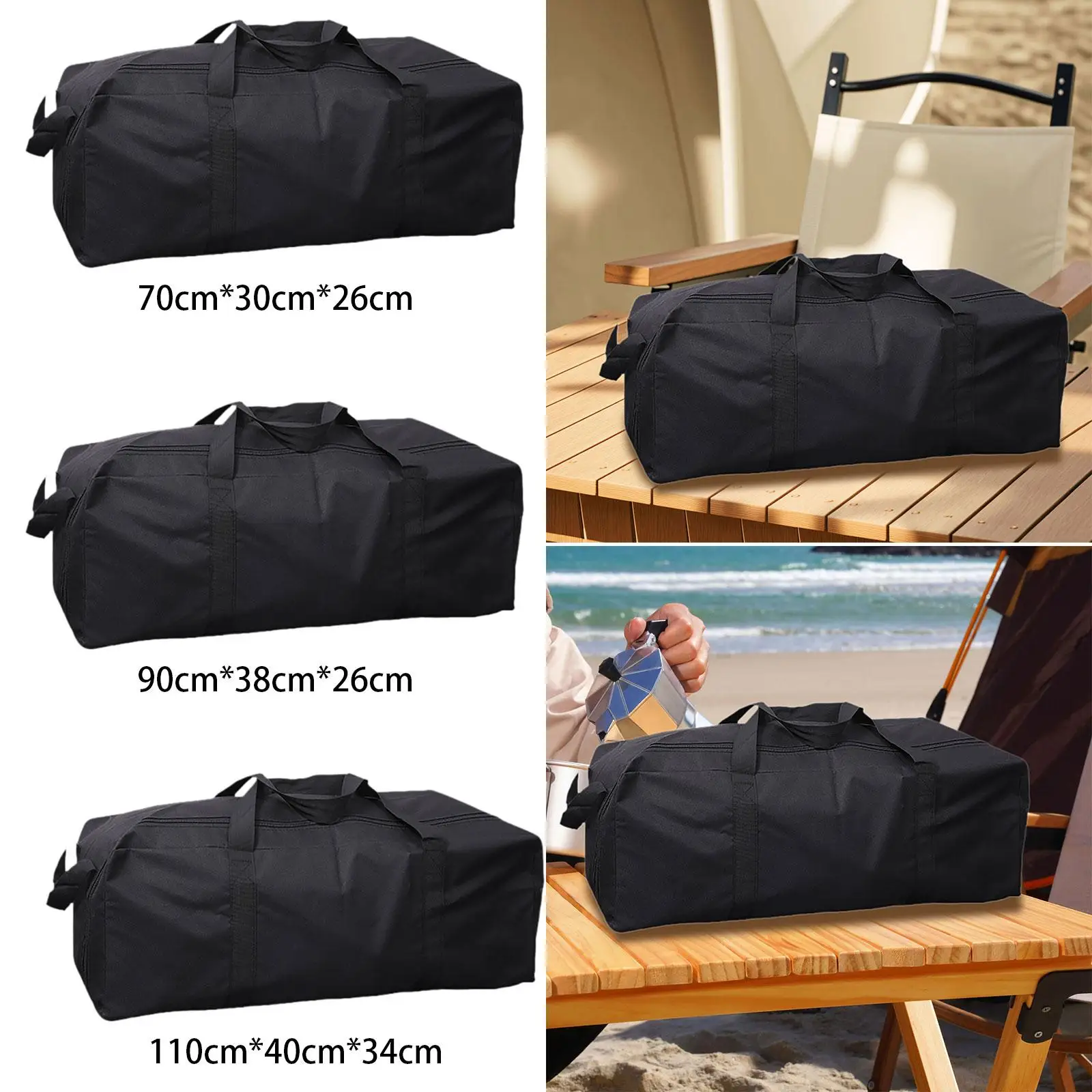 Folding Chair Bag Heavy Duty Handbag Carrying Bag for Mat Folding Bed Canopy