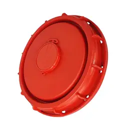 IBC Tote Lid Cover IBC Barrel Accessories 9.6inch Universal Red IBC Tank Water Liquid Tank Cap for Food Industries Storage