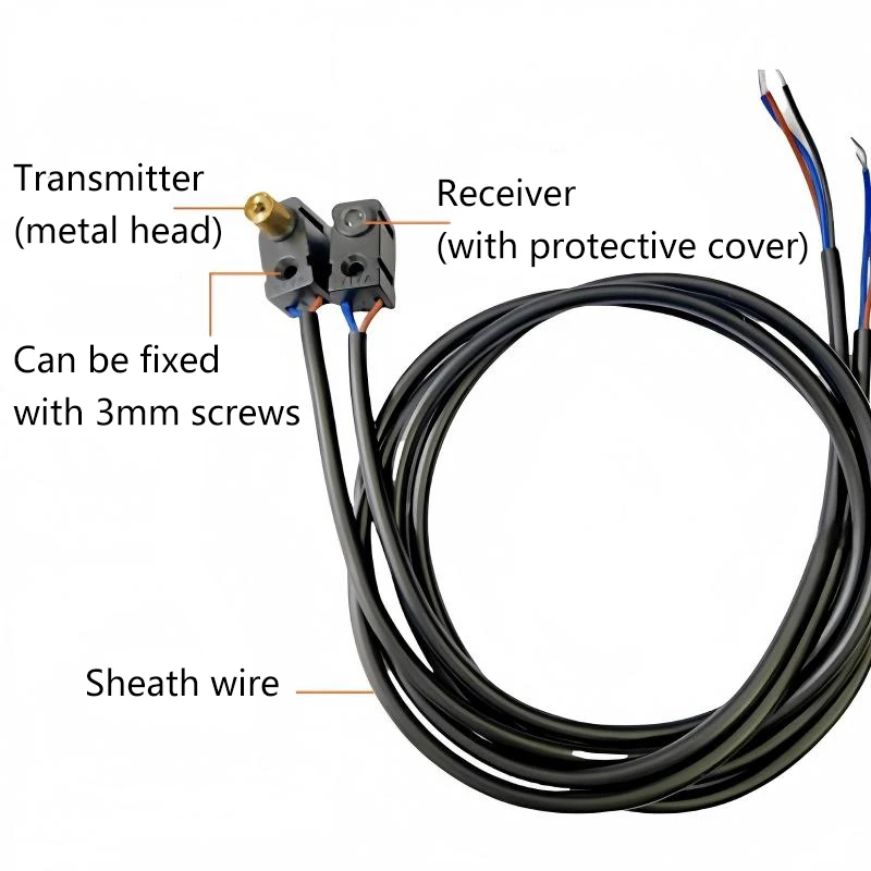 XLJIGD50M Ultra-long Laser Distance Infrared Laser Beam-Reflecting Photoelectric Switch Sensor - Counts on Light Exposure