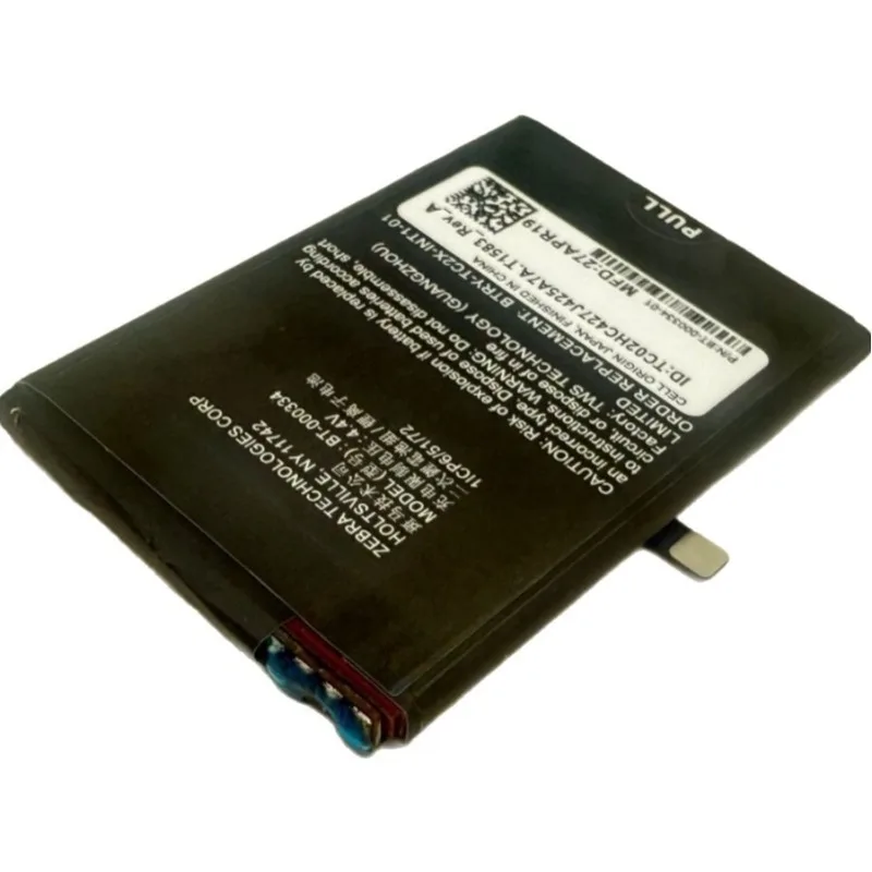 Bateria 2900mAh do skanera kodów kreskowych, zamiennik baterii do PDA ZEBRA TC20 TC25 BT-000334, akumulator