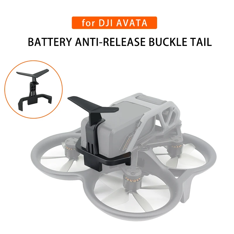 for DJI AVATA Battery Lock Guard Anti-release buckle Anti-Dropping Fixed Protector Drone Tail Cut Airflow Reduce Air Resistance