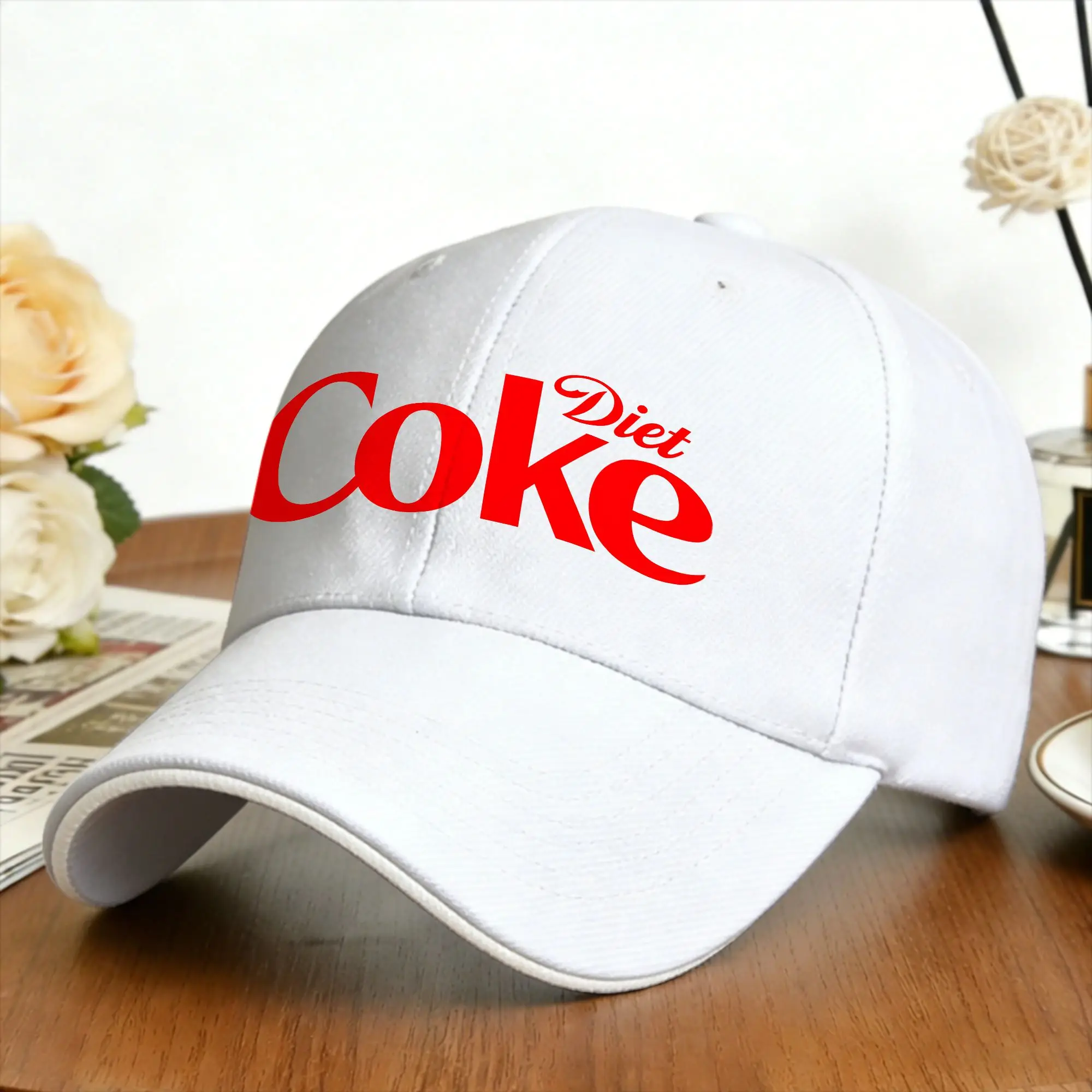 Coke Lover Diet Baseball Cap Drink  Unisex Print Trucker Hat Summer Fashion Tennis Skate Baseball Caps