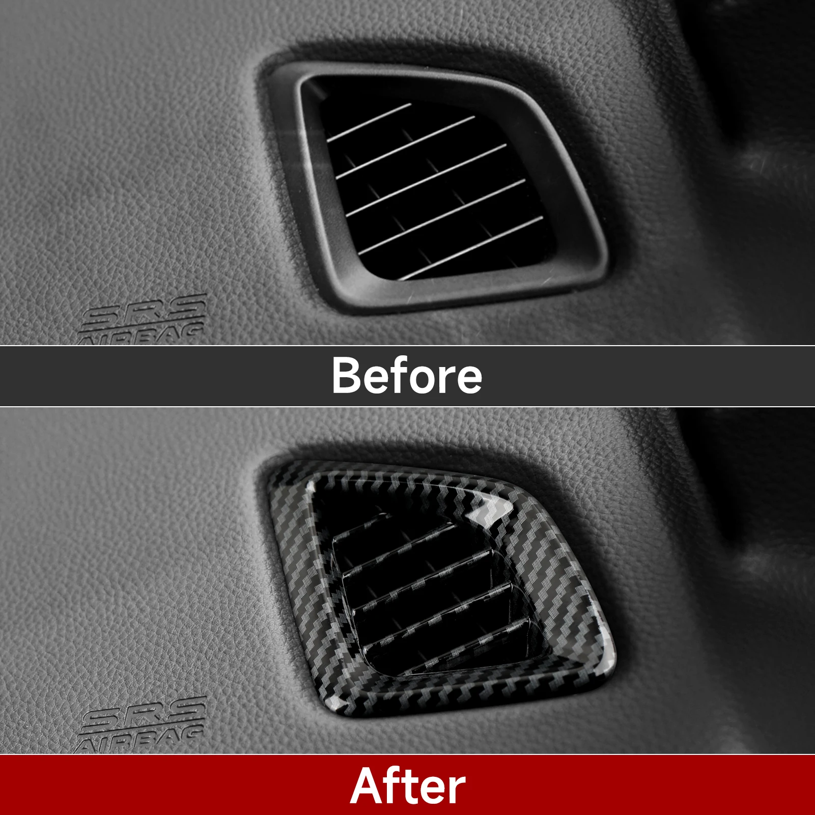 Auto-Mittelkonsole, Schalthebel, Lenkradverkleidung für Honda Accord 10. Generation 2018-2022 Zubehör. ABS-Kohlefaser-Innenausstattung. – Detail 30