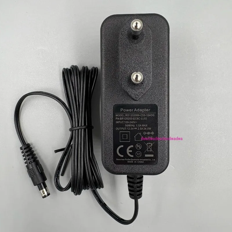 

Адаптер питания 12V2A для европейского стандарта Ruide DC5.5x2.1mm RD1202000-C55-154OG