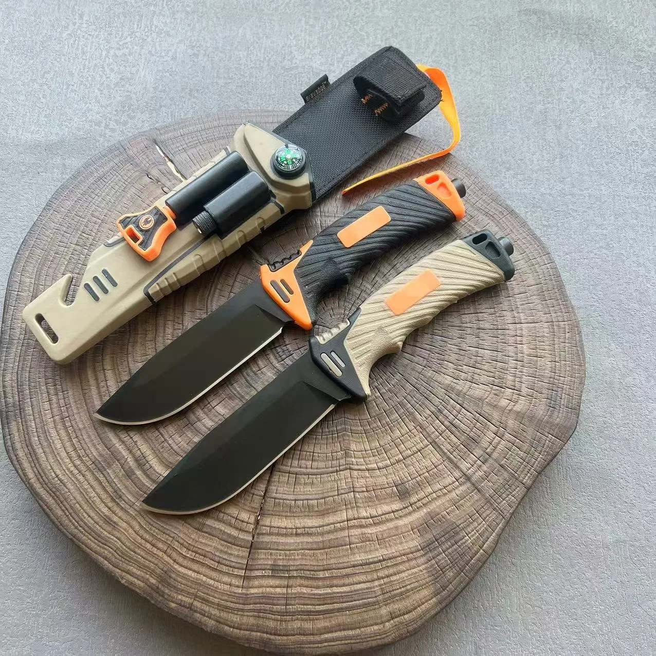 Fixed Blade Display Piece for Decorative Collection and Craftsmanship Appreciation