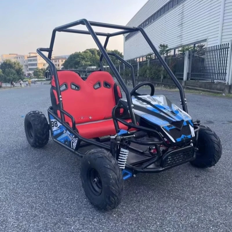 Differential Shaft Transmission Mini Electric Parent-Child Go Kart for Outdoor Club Rental 48V 500W Brushless Long Range