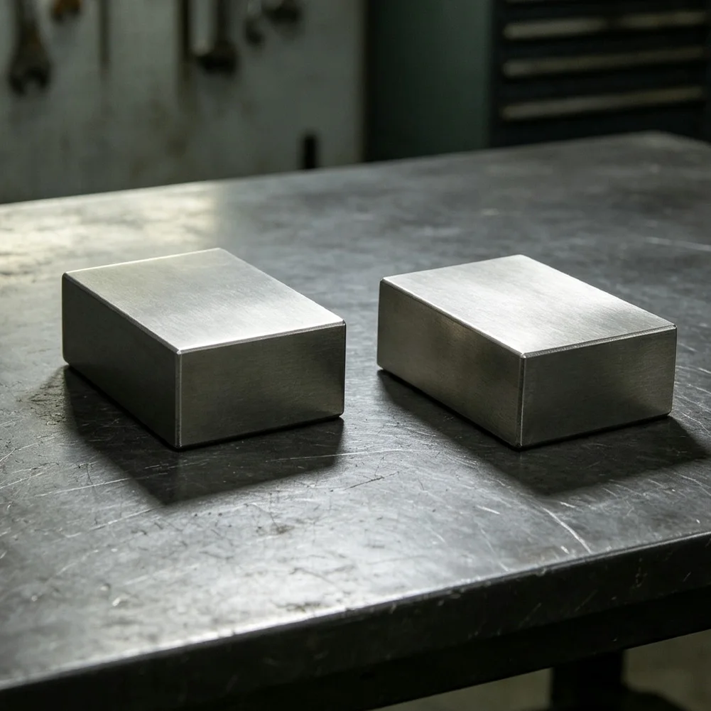 Solid 1-2-3 No Hole Blocks Matched Pair Hardened Steel Gauge Blocks For CNC Machine Fixture Setup Metalworking Inspection Tools