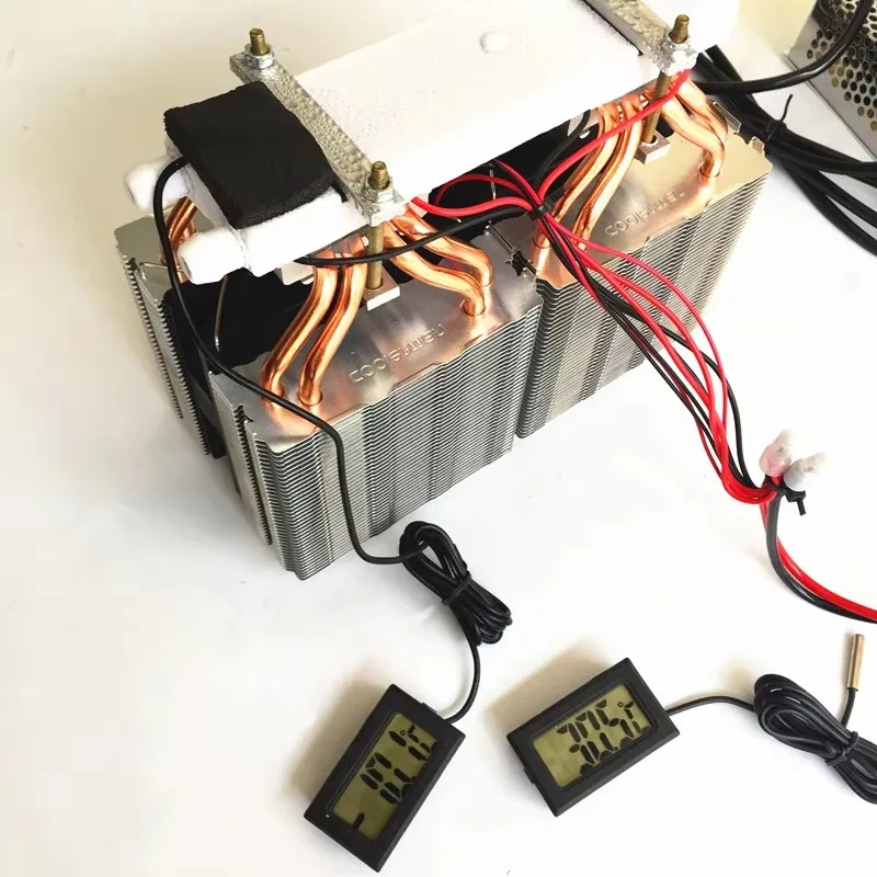 Living Water Cycle Refrigeration Heating Rod Peltier Thermoelectric Cooler Cooling Module Water Tank Cooler