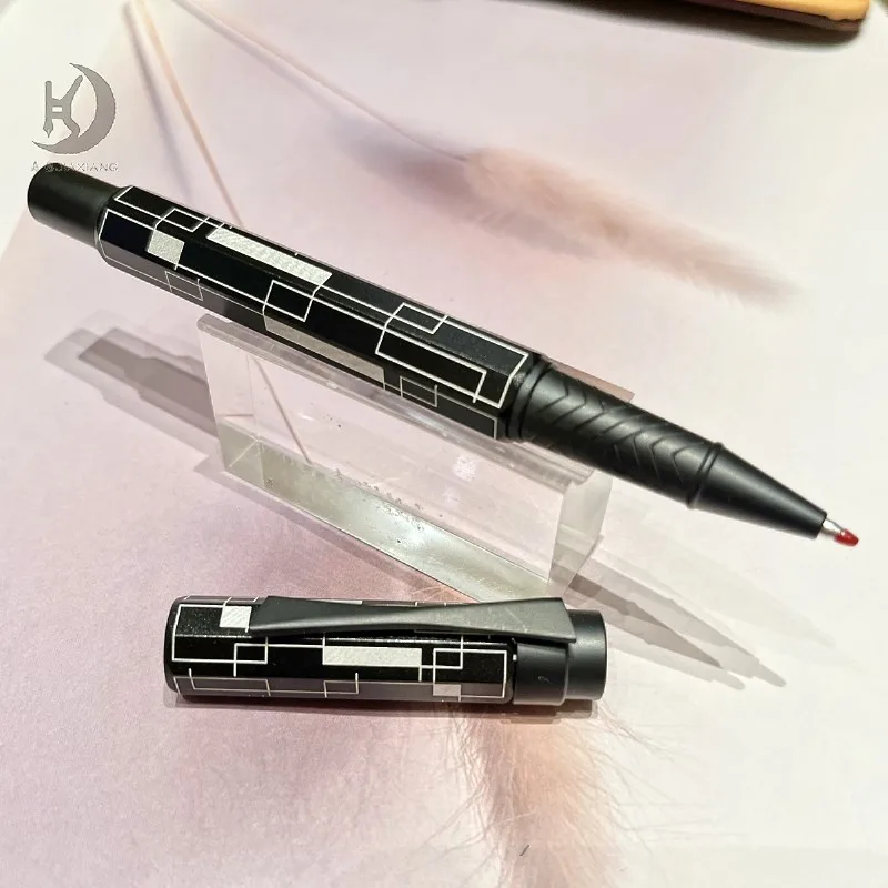 1 Stück Yongsheng 9678 Neuartiger achteckiger Füllfederhalter, einzigartiger Design-Stift, perfekt als Geschäftsgeschenk, Bürogeschenk, Festgeschenk – Detail 12