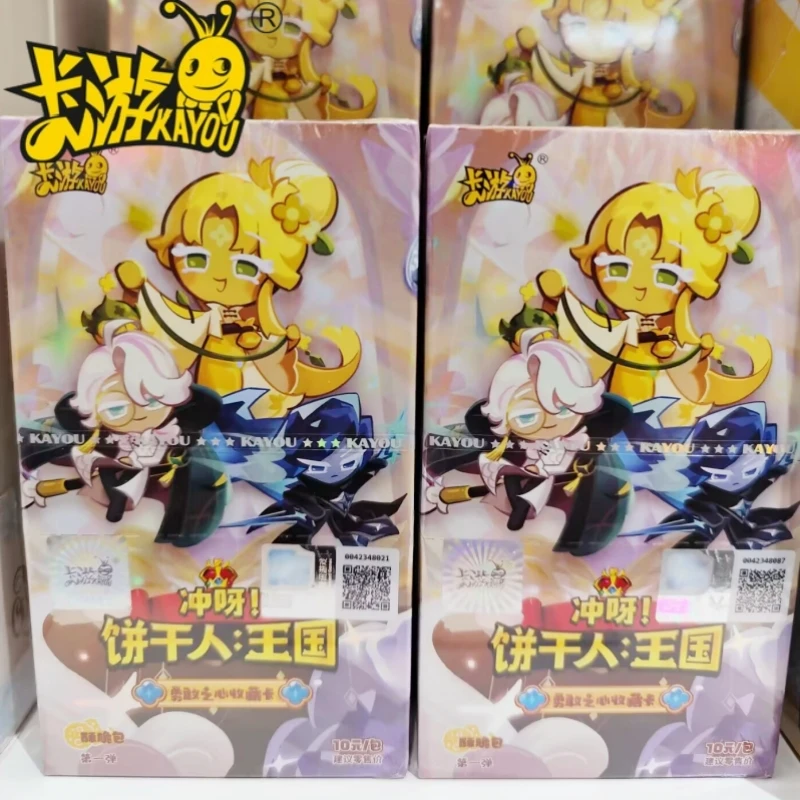 

New KAYOU Cookie Run: Kingdom Cards - Braveheart Chapter Crispy Pack - Anime Collection Trading Cards For Gaming And Adventure