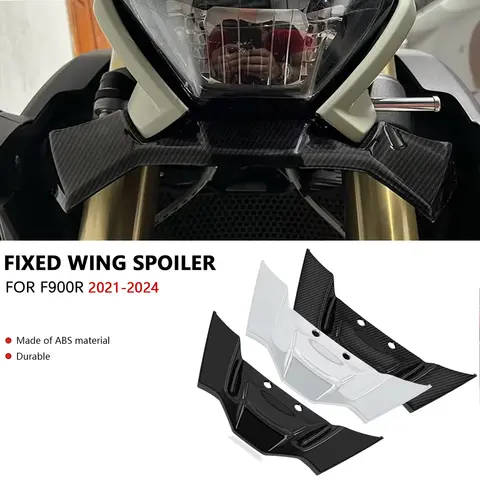 F900R 2024 F 900 R F900 R 2021-2024 2023 2022 오토바이 윙 스포일러 공기 역학 네이키드 윙렛 디플렉터 다운포스 스포일러