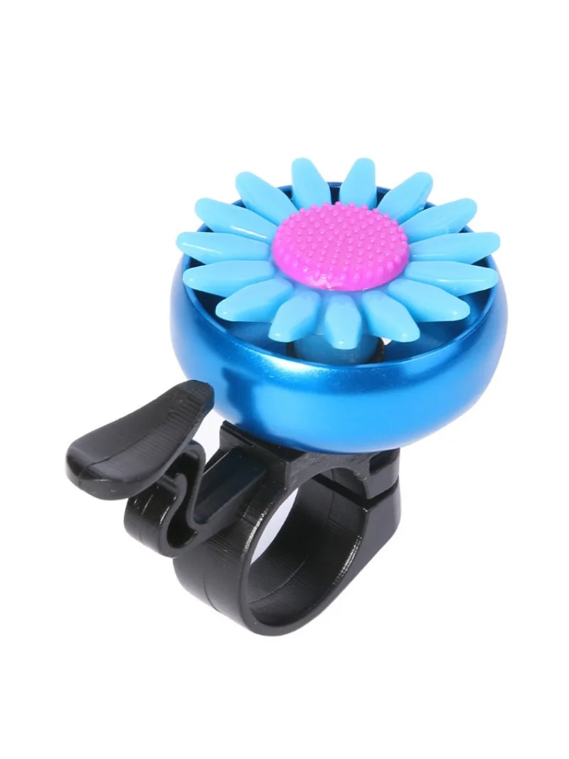 AliExpress Multi-color Kids Bicycle Bell Daisy Flower Horns Bike Children Cycling Ring Alarm for Safety Cycling Handlebars Bike Accessories