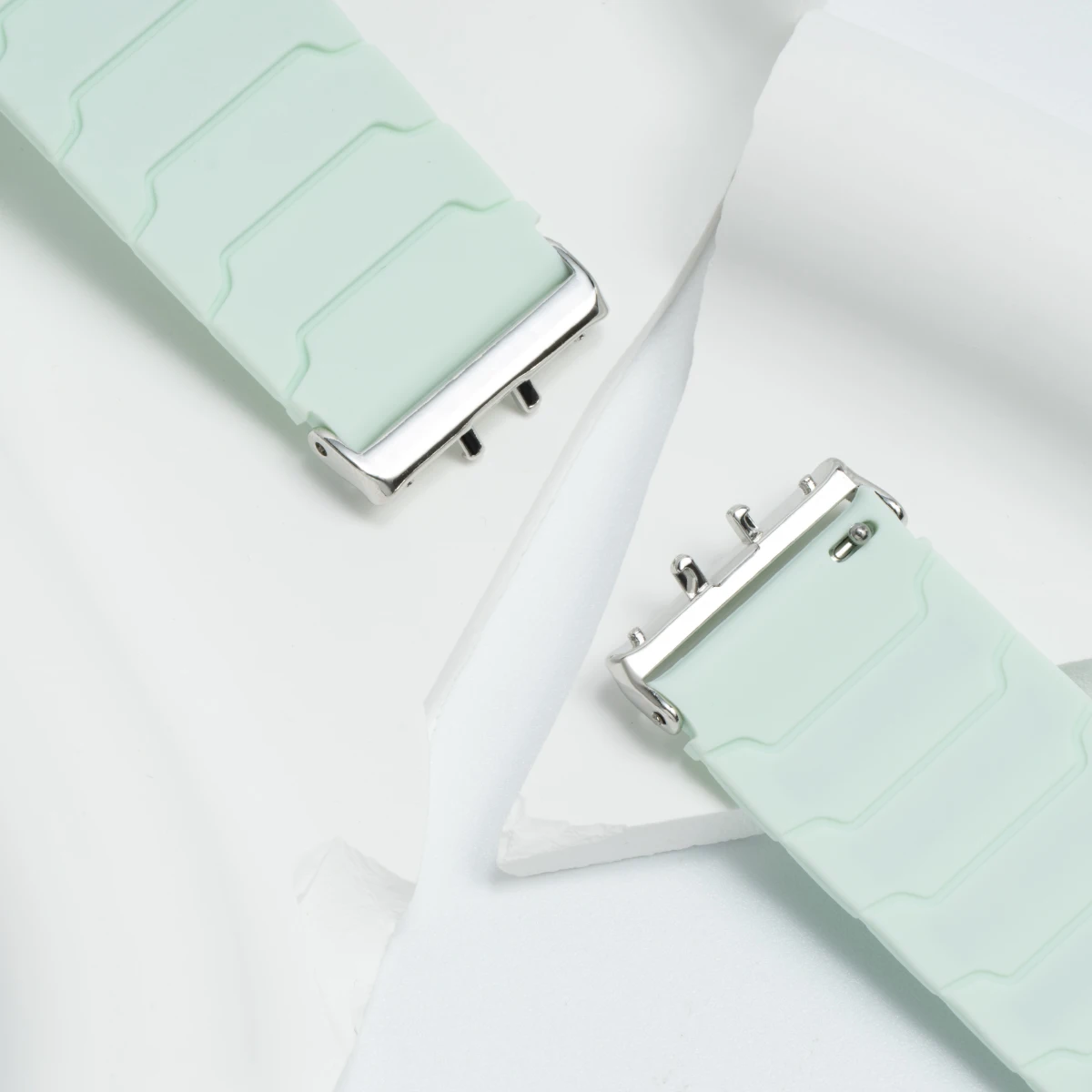 2025 حزام مغناطيسي لهاتف سامسونج جالاكسي فيت 3 حزام ساعة سيليكون قابل للتعديل لسوار معصم سامسونج جالاكسي فيت 3 الذكي