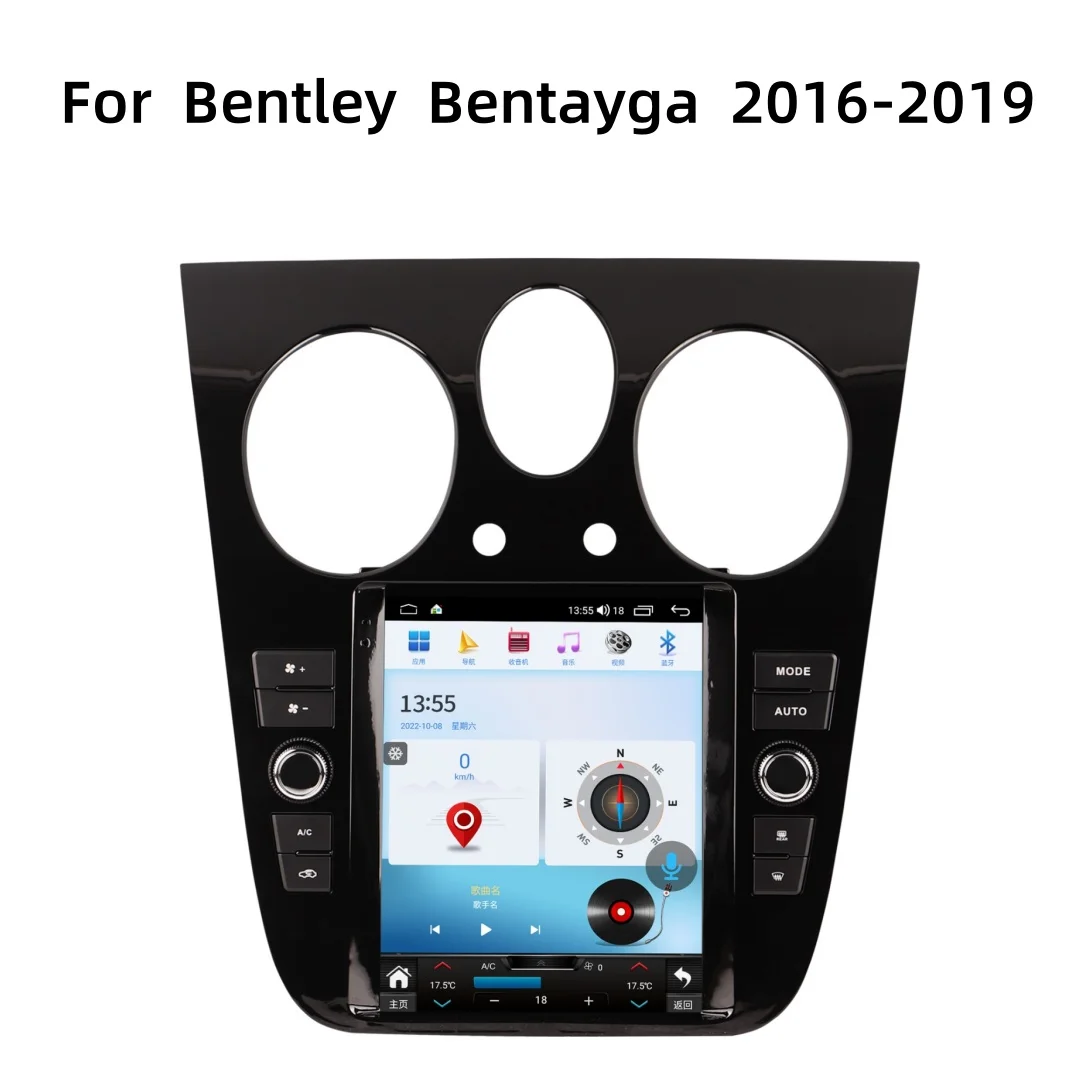 

Экран Android для Bentley Bentayga 2016-2019, автомобильный GPS-навигатор, мультимедийный проигрыватель, головное устройство, стереосистема, автомагнитола с поддержкой CarPlay
