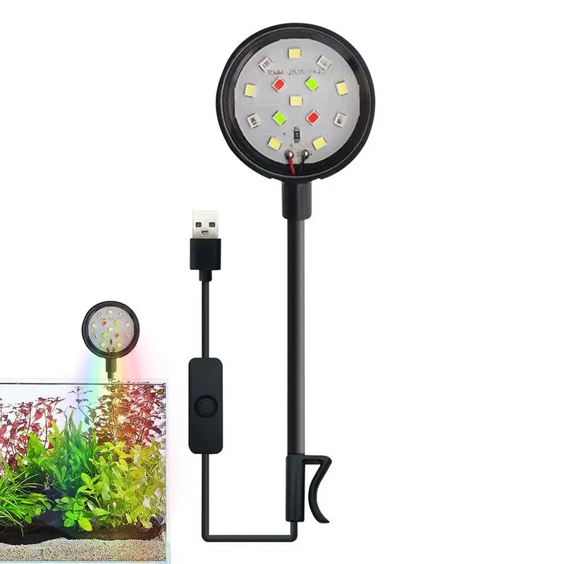 

Turtle Tank Light 360-Degree Rotation Lighting For Aquarium Aquarium Accessories For Turtle Tank Fish Tank Aquarium Living Room