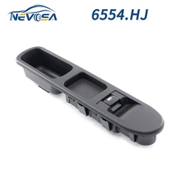 NEVOSA 6554.HJ Passenger Power Car Window Switch Single Button Panel For Peugeot 207 2007-2015 6554HJ 6554.QL 6490.HQ 96351625XT