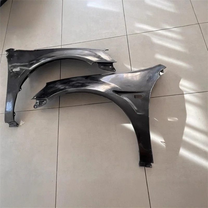 Car front fender For Honda Acura RSX Modified Resin Unapinred Carbon Fiber Flares Arch Wheel Protector Mudguard Sticker