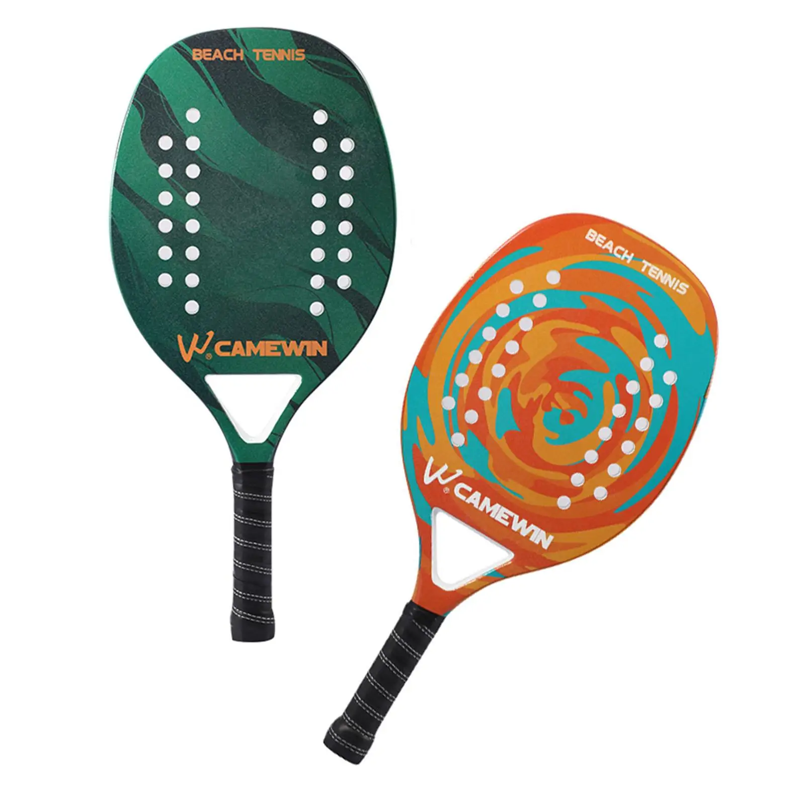 

Beach Tennis Paddle Racket with EVA Memory Foam Core Adult Unisex Equipment