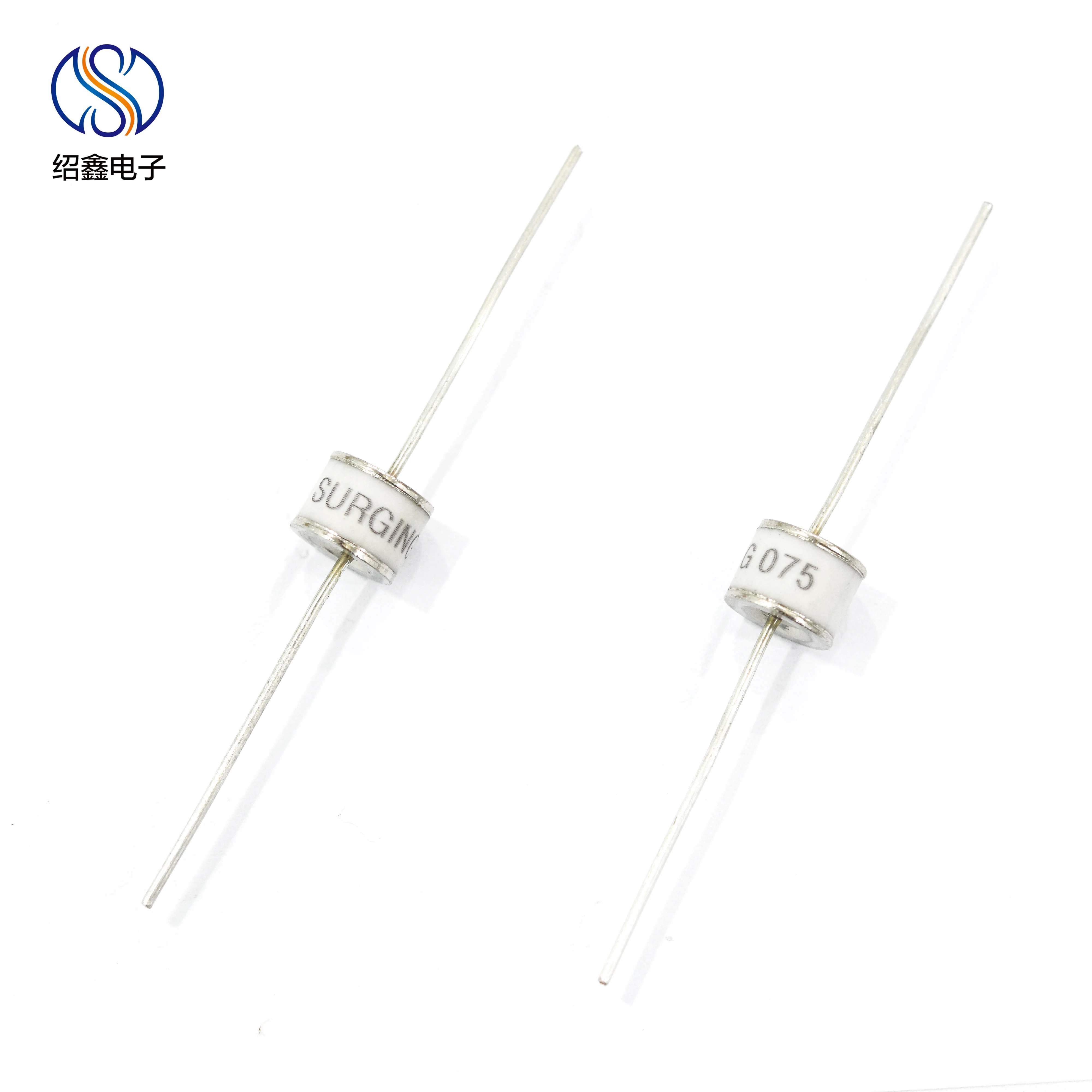 100PCS/LOT ceramic gas discharge tube 8X6MM 8*6mm SX81/2R-75/90/150/230/470V 1000V 2000V 2500V 3000V 3600V 10KA Surge protective