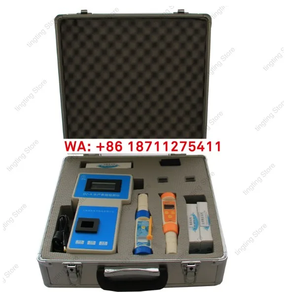 Haiheng Water Expert DZ-A Water Quality Testing Analyzer Dissolved Oxygen, Ammonia Nitrogen, Nitrite PH Aquaculture