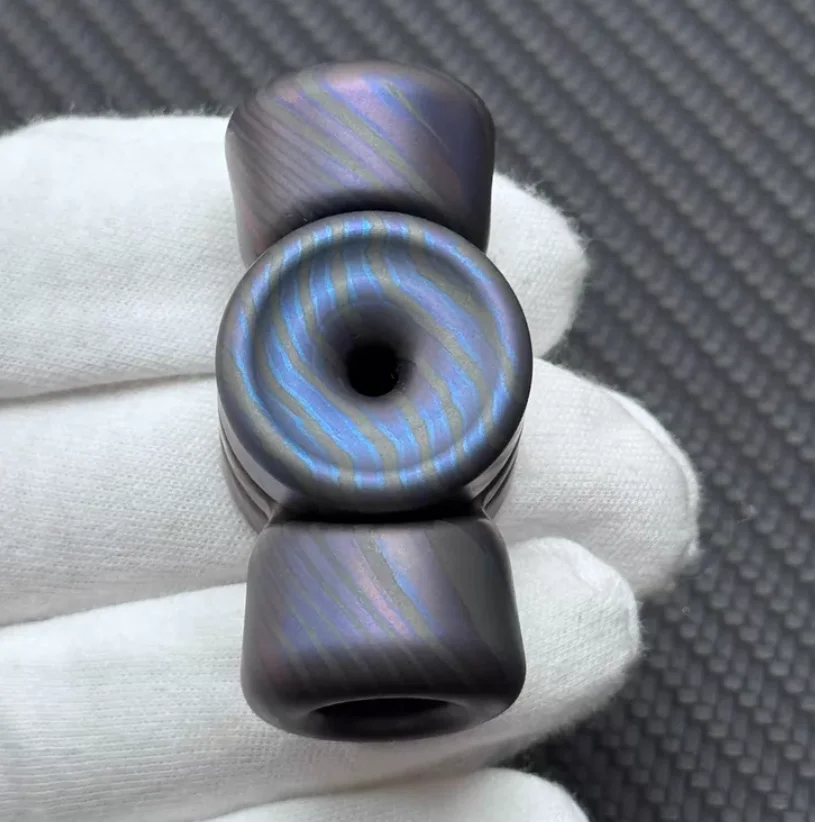 Used EDC TICK SPIN two page weight zircuti EDC spinner Fingertip gyroscope Decompression toys