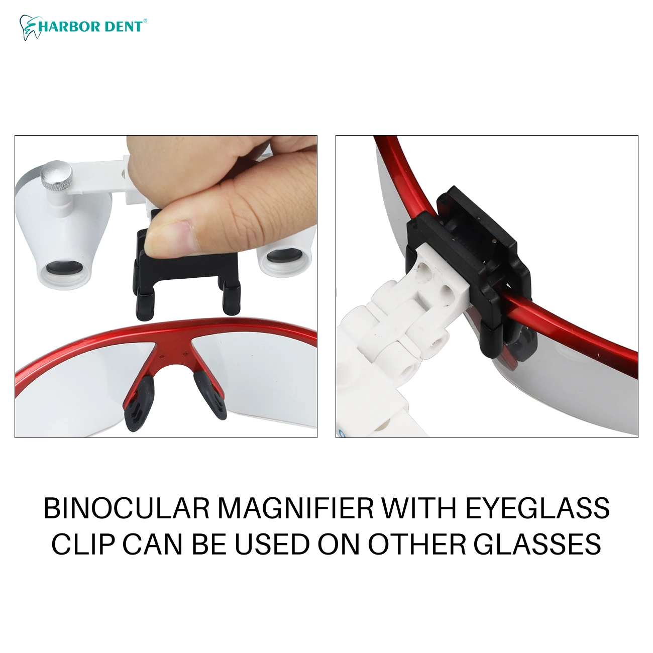 Dental Loupes 2.5X 3.5 Goggles with Clip Magnifying Glass Lab Medical Magnifier Dentists Surgical Optical Lens Magnifying Glass