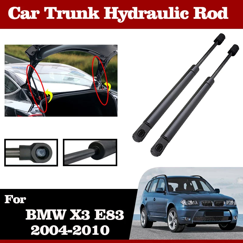 

Car Trunk Hydraulic Lever For BMW X3 E83 Accessories MK1 2004-2010 2008 Springs Tail Gate Support Bar Boot Rod Car Accessories