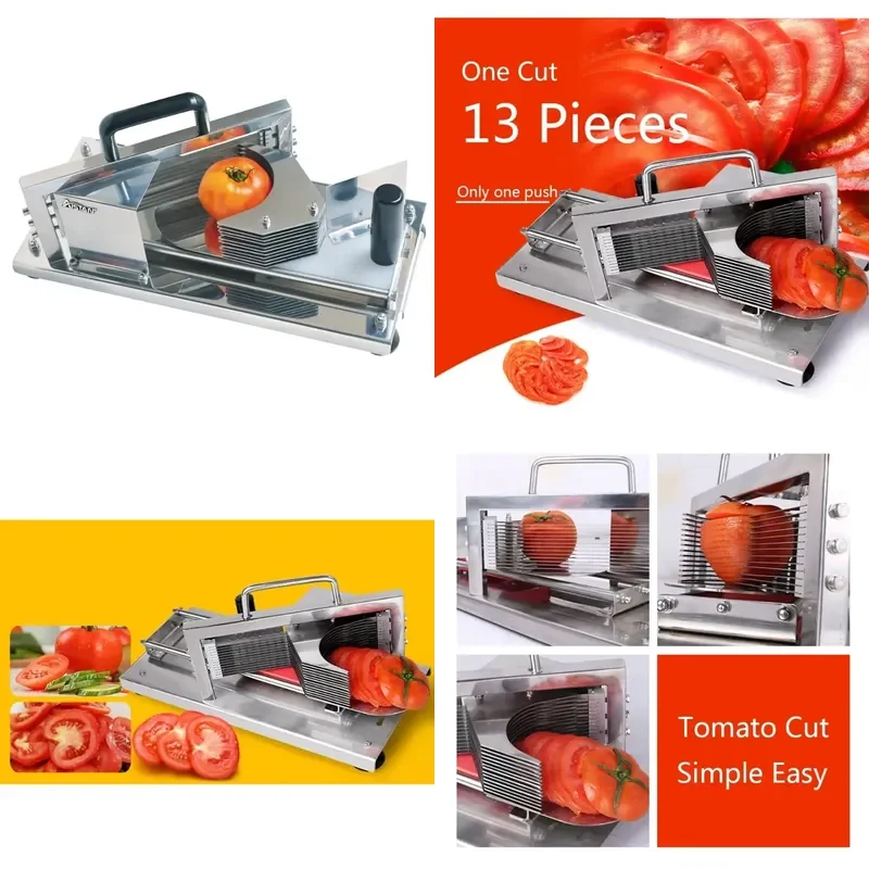 Heavy-Duty Commercial Tomato Slicer with Powerful Suction Base for HT4 HT5.5 – Ideal for Restaurants and Home Kitchens