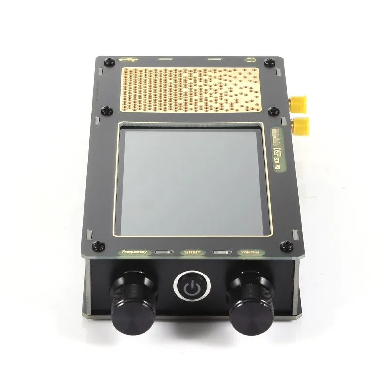 V3 New Enhanced Version V1.10C 50KHz-2GHz Malachite Malahit SDR Receiver Radio DSP SDR Receiver with Code Support Two Antenna