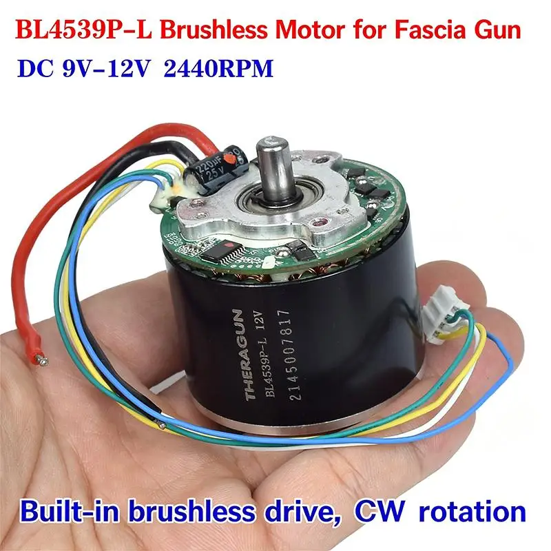 New BL4539P L Brushless Motor With 2440RPM CW Rotation Perfect For Fascia  Repair Replacement Fits 9V To 12V DC