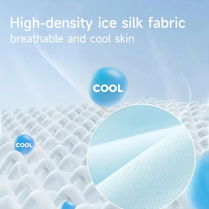 1 par de mangas de hielo degradadas de protección solar deportiva suelta, protección UV de verano al aire libre mangas sueltas manga de brazo de ciclismo