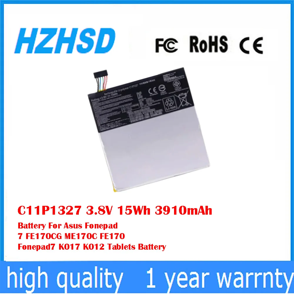 C11P1327 3,8 В 15 Втч 3910 мАч аккумулятор для Asus Fonepad 7 FE170CG ME170C FE170 Fonepad7 K017 K012 аккумулятор для планшетов