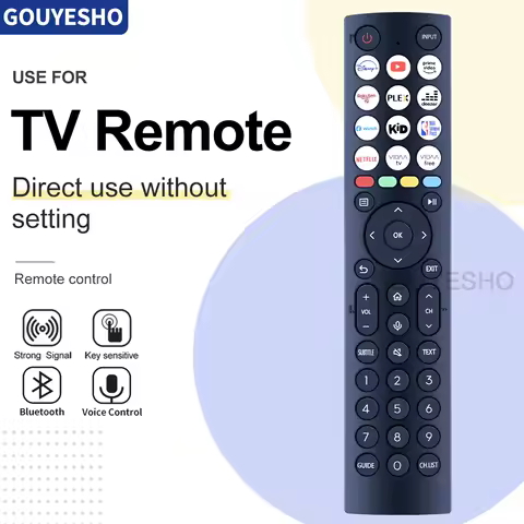 New ERF2J36H Voice Remote Control For Hisense Smart TV 43A6K A22443H 75A6 A22443