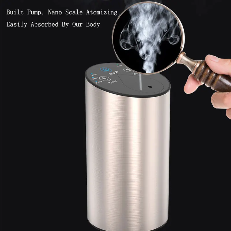 Waterless Aroma Essence Vaporizer Diffuser Nebulizer Room Fragrance Aromatherapy Diffuser Pure Essential Oils For Home