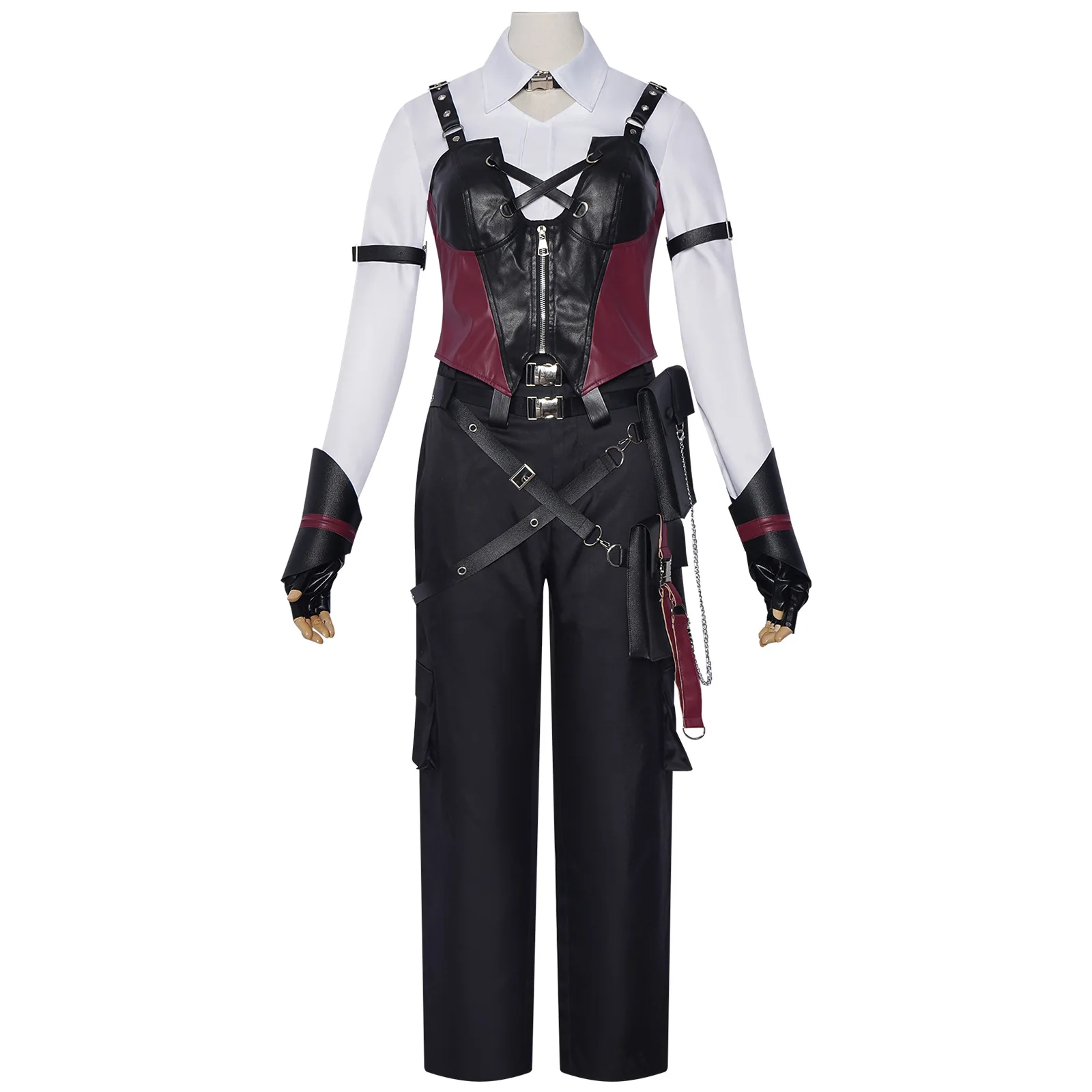 

Game Ms Hunter Cosplay Love and Deepspace Costume Hunter Pants Woman Halloween Carnival Cosplay Ms Hunter Clothes