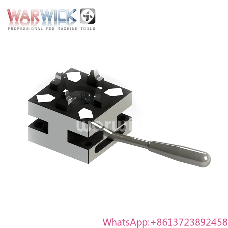 

4 Jaw Tiny Square Manual Chuck for Lathe Machine for Precision Work