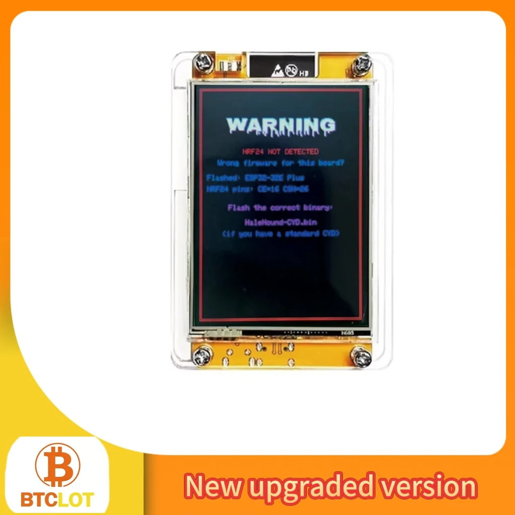 

CYD ESP32 HaleHound DevBoard WiFi Bluetooth 2.8 Touch RSSI Smart Display 1.7.2 Firmware