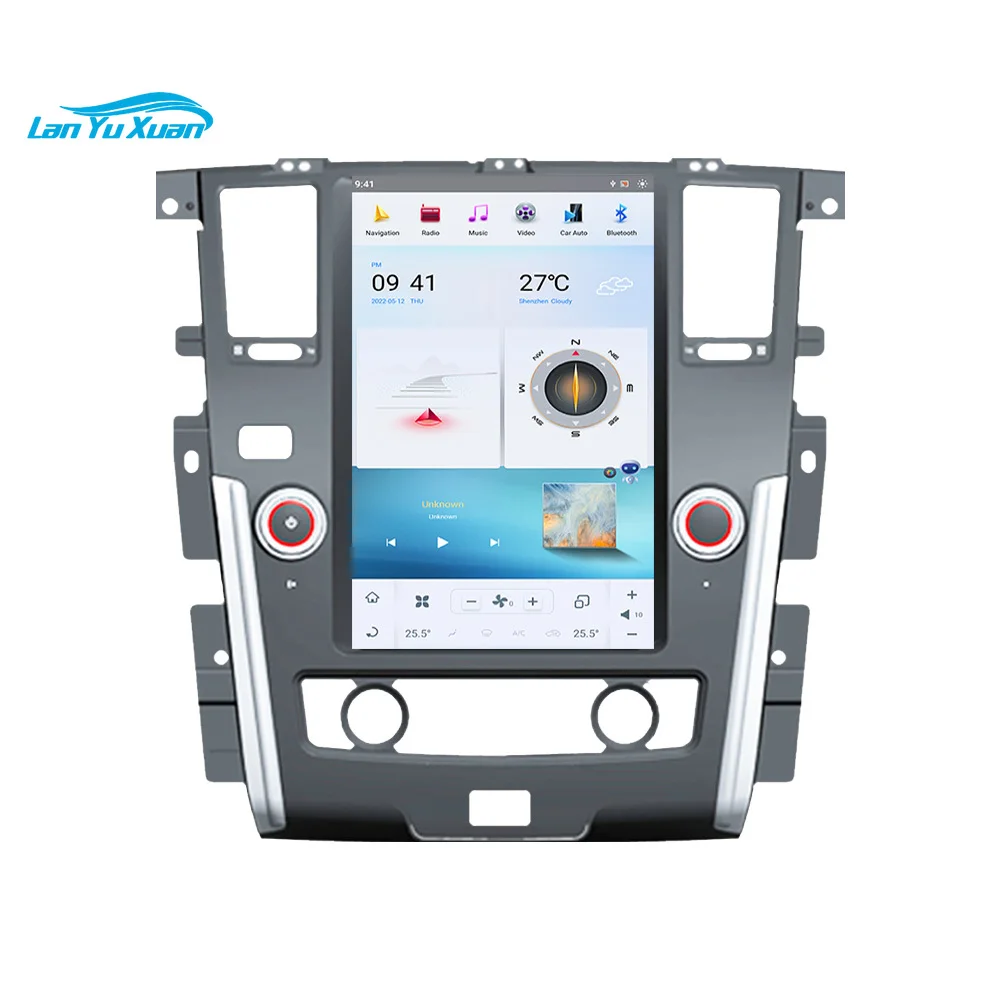 Android 11 Car Multimedia Player Navigator Stereo Radio unit GPS Carplay For Nissan Patrol QX80 y62 2010-2019