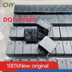 10Pcs/Lot DQ1U Relay 4Pin 5V 12V 24V DC Coil 5A 250VAC SPDT Power Relay