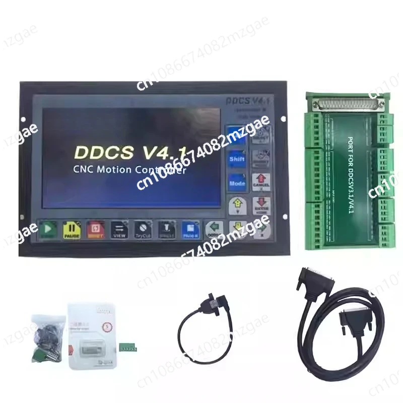 Professional DDCS V4.1 Standalone Motion Controller with 3/4 Axis Support, Offline CNC Controller Interface to Replace Mach3