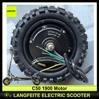 2024 New LANGFEITE C1 60V 2000W Hub Motor for Electric Scooter – 1900rpm, Front & Rear Drive, High-Performance, Durable